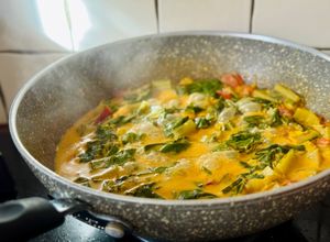 Une photo de Curry de Blettes