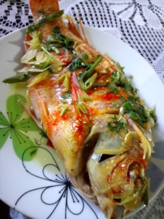 Una foto de Pescado (mojarra) sudada