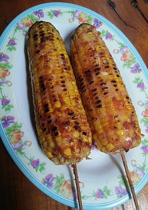 Foto resep Jagung Bakar Pedas Manis