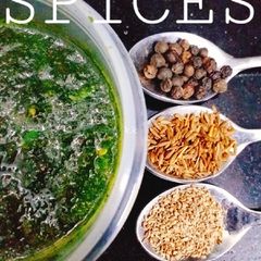 A picture of Three Spices Hari Chutney.