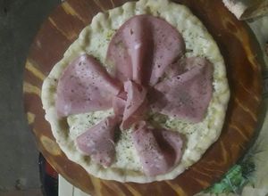Una foto de Pizza Casera con prefermento