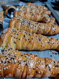 Una foto de PAN🥖TORNILLO para rellenar...!😋