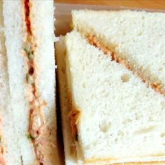 Raw masala sandwich A picture of Raw masala sandwich.