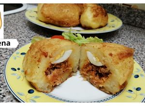 Foto principal de PAPA RELLENA / Patata / receta peruana a mi estilo🥔😋👌