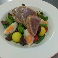 A picture of Tuna salad.