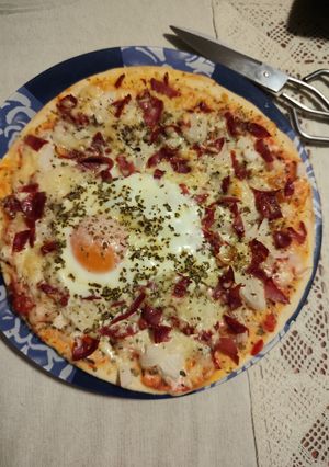 Foto principal de Pizza casera menos calorías