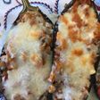 Berenjenas rellenas a la gallega con mozzarella