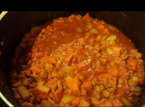 Una foto de Picadillo mexicano de soya