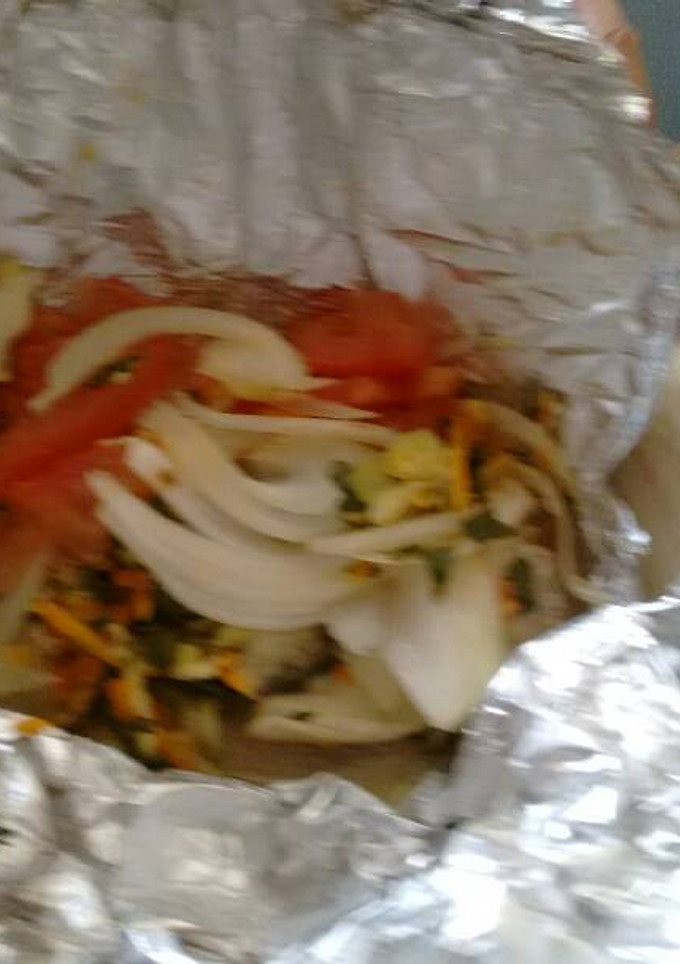 Una foto de Filete de mojarra empapelada. ॐ