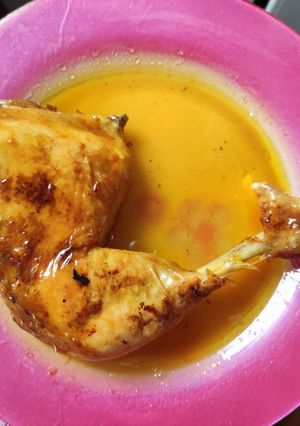 Una foto de Pollo asado al horno al limón 🍋