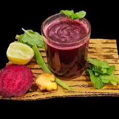 A picture of Aloevera Beetroot Drink.