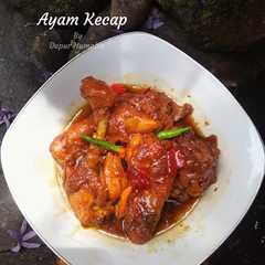 A picture of Ayam Kecap Simpel.