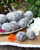 Trufas expres rellenas con dulce de leche💘