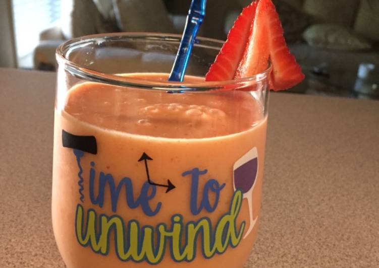 Easiest Way to Make Award-winning Strawberry mango smoothie