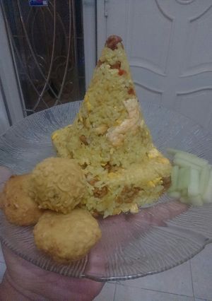 Foto resep Nasi goreng kuning