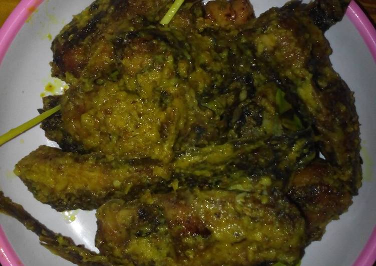 Proses meracik Acar Lele Bumbu Kuning yang simpel