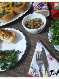 عکسی از دستور کاپ کیک شاورما