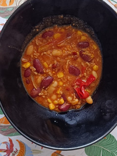 Chilis bab másképp recept fotója