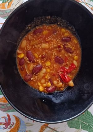 Chilis bab másképp recept fotója