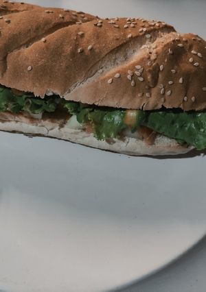 Una foto de Gravlax de salmón 🐟