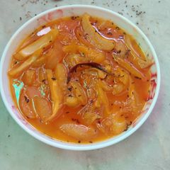 A picture of Sweet and tangy mango chutney.