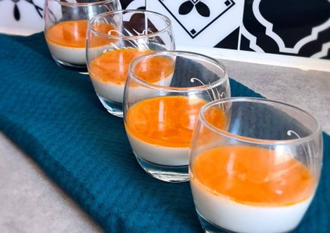 Panna cotta 🥭🥄