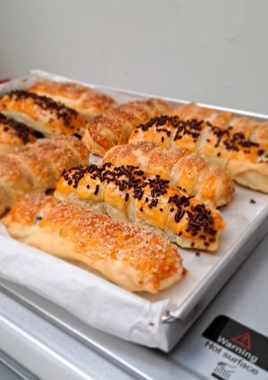 Foto resep Bolen pisang puff pastry simpel