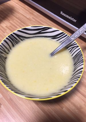 Karalábé krémleves recept fotója