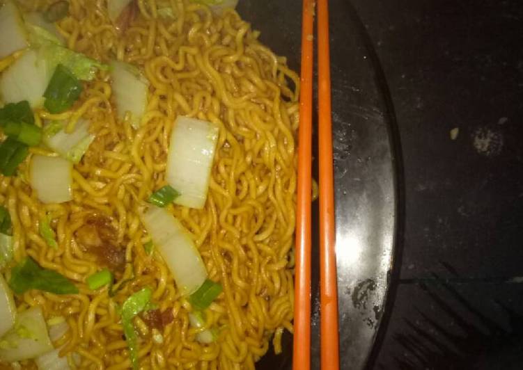 Cara Gampang Membuat Mie Goreng Sayur ala daku, Bikin Ngiler