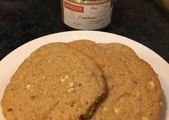 Gingerbread Nut Butter Cookies