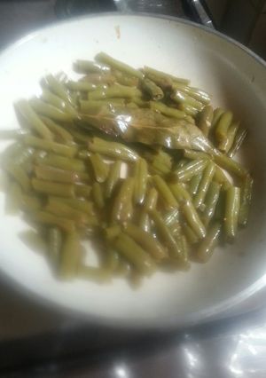 صورة لوصفة لوبيا خضراء