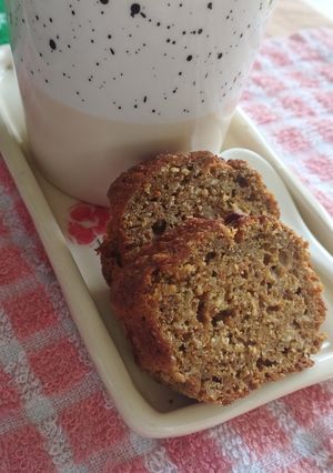 Una foto de Budín de zanahoria 🥕 sin gluten