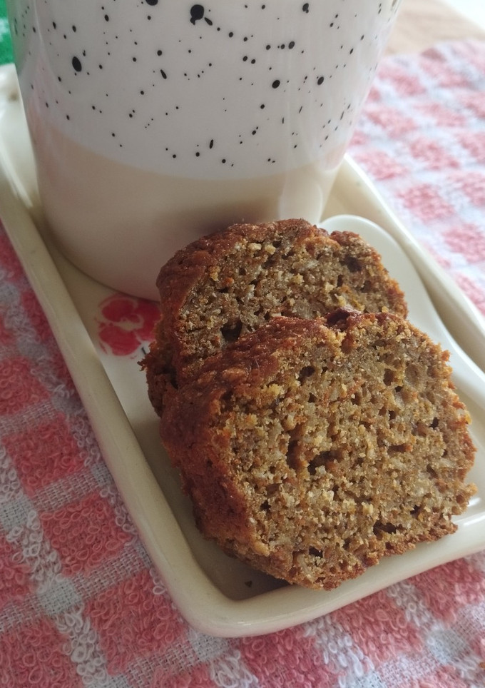 Una foto de Budín de zanahoria 🥕 sin gluten