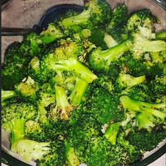 A picture of Oven Roasted Broccoli.