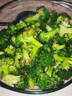 A picture of Oven Roasted Broccoli.