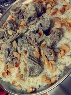 صورة لوصفة منسف