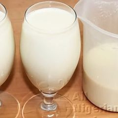 A picture of Tiger nut drink.
