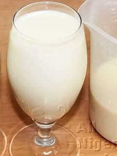 A picture of Tiger nut drink.