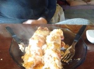 Una foto de Canelones de jamón, muzzarella, tomate y queso Mar del Plata