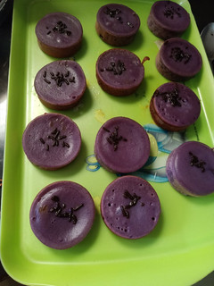 Foto resep Kue lumpur ubi ungu