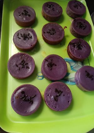 Foto resep Kue lumpur ubi ungu