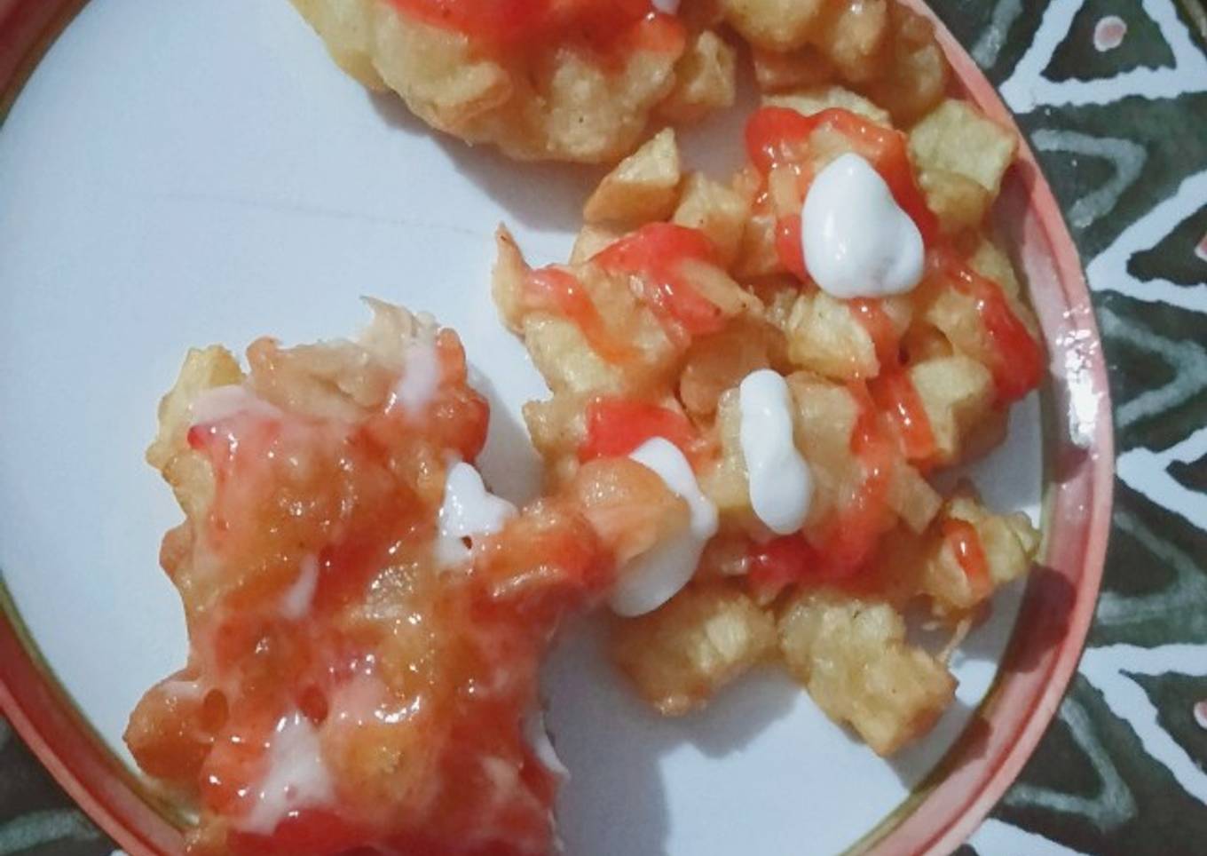 Kentang goreng korea