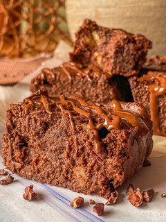 Una foto de Brownie de aguacate