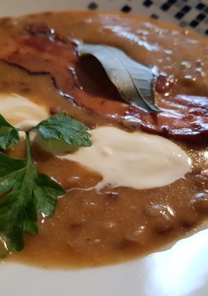 Lencsefőzelék recept fotója