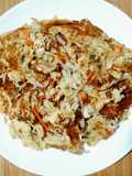 Cabbage omelette