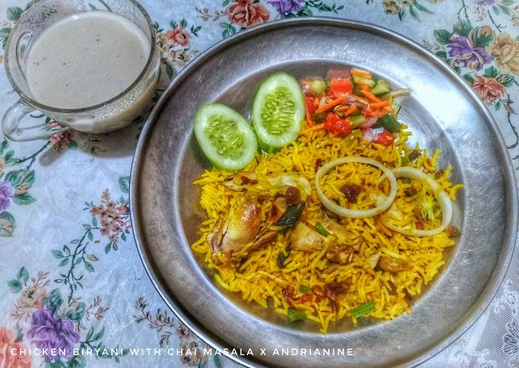 Chicken Biryani with Chai Masala