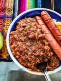 Frijoles a la barbacoa con queso