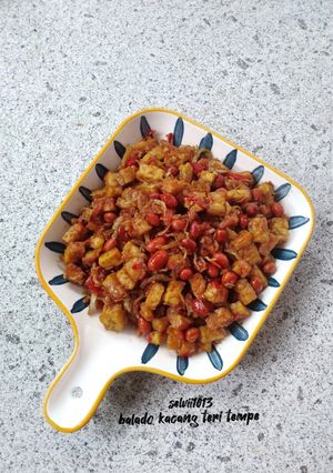 Foto resep Balado Kacang Teri Tempe