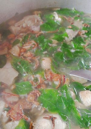 Gambar Sup Ayam Daun Cili
