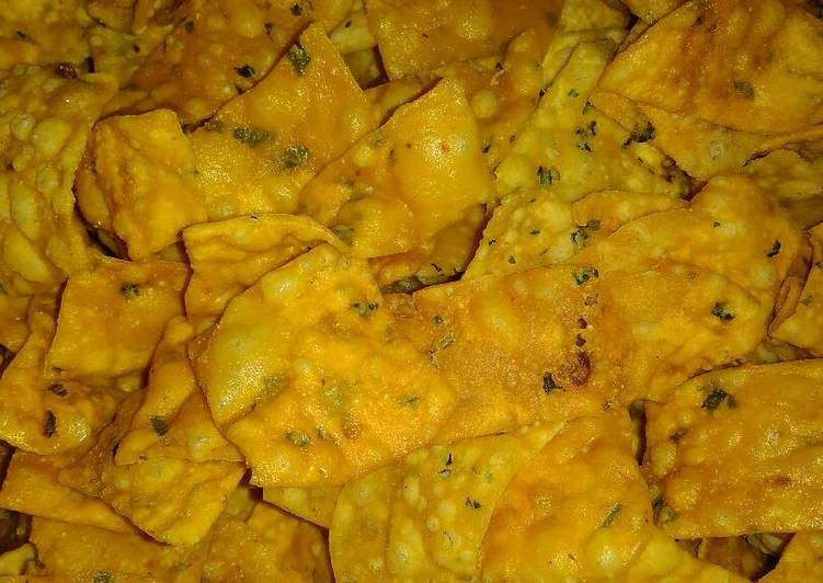 Keripik Bawang Pedas Mudah